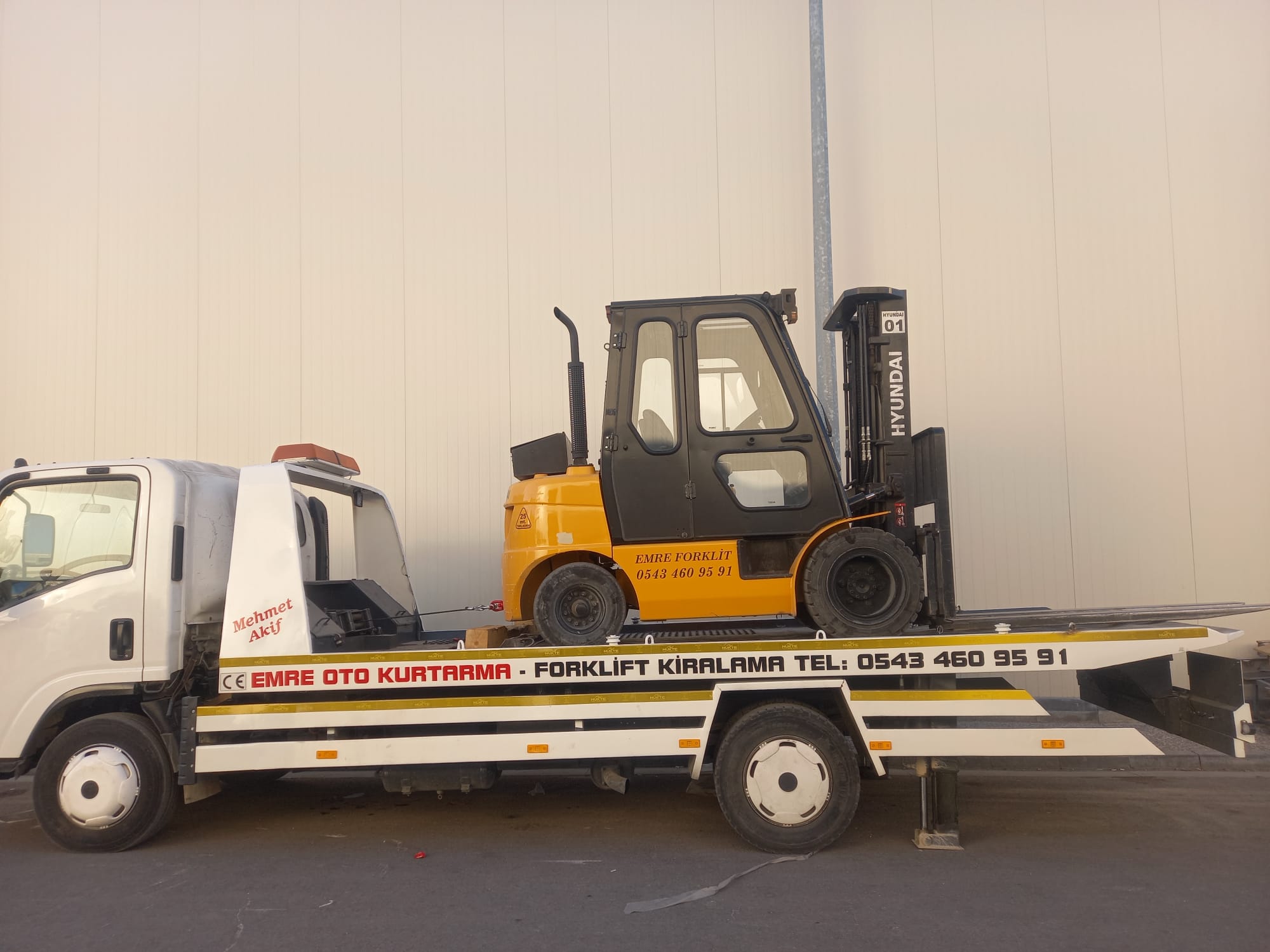 Emre Oto Kurtarma Forklift